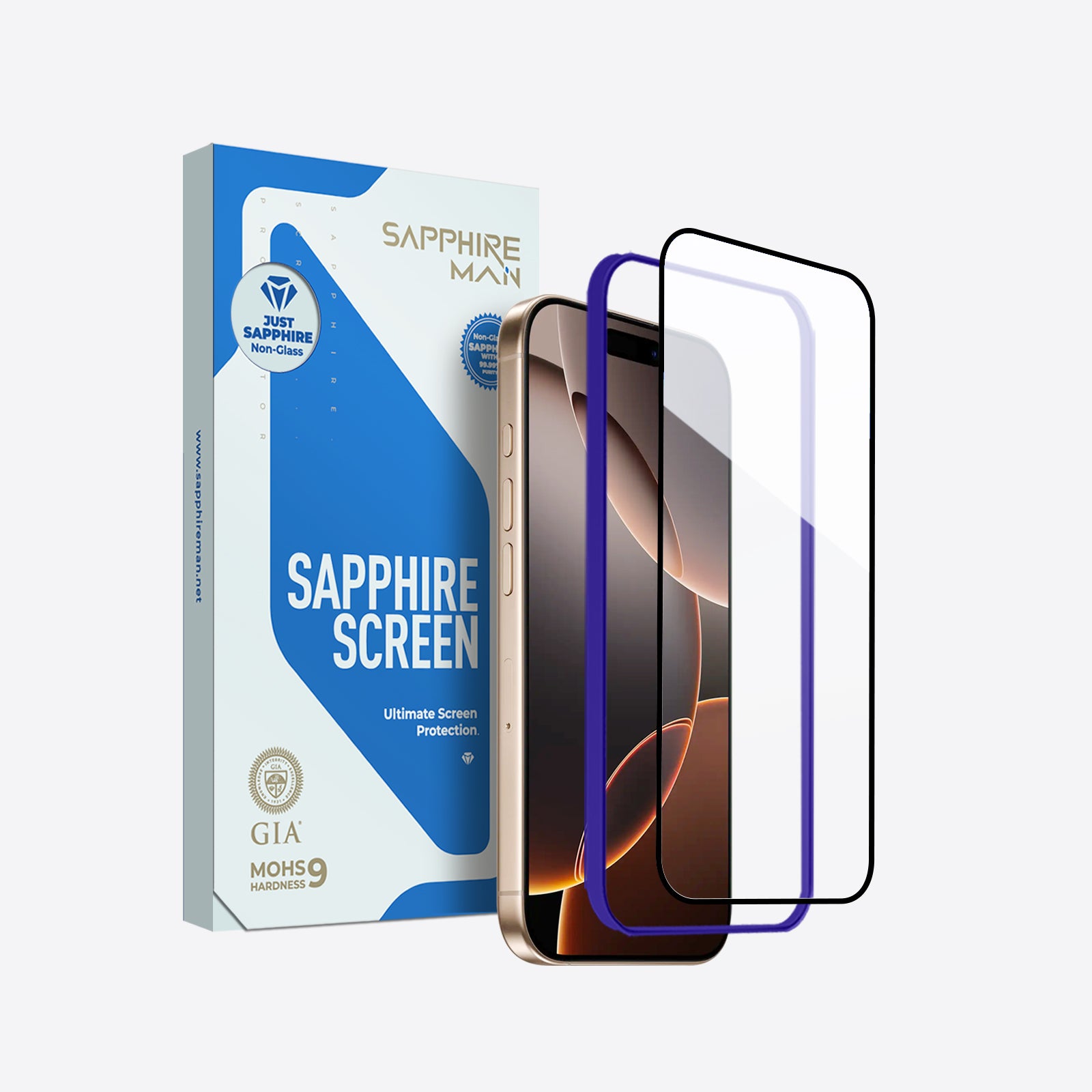 Sapphire Screen Protector for iPhone 16 Series ( HD )