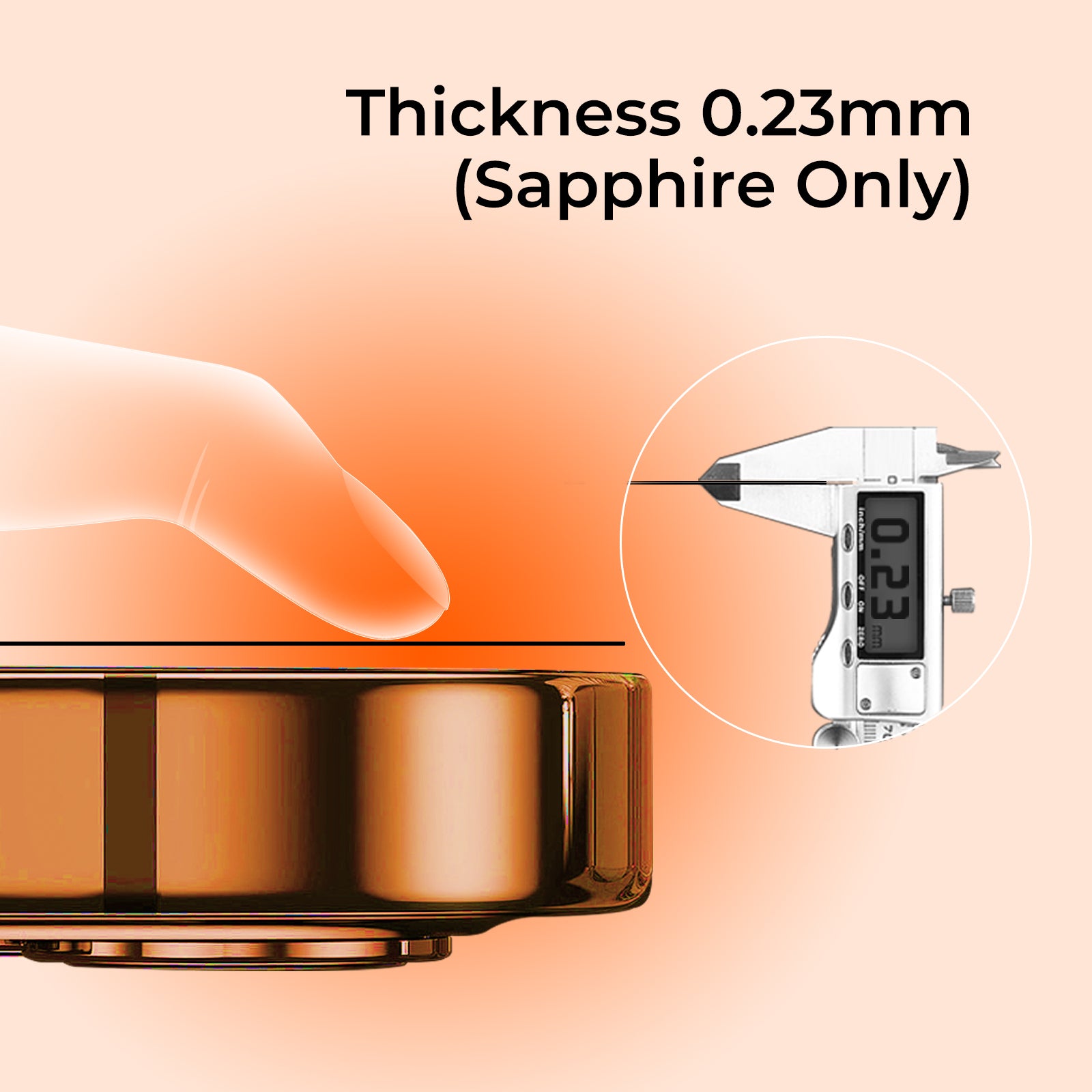 Sapphire Screen Protector for iPhone 17 Series ( HD )