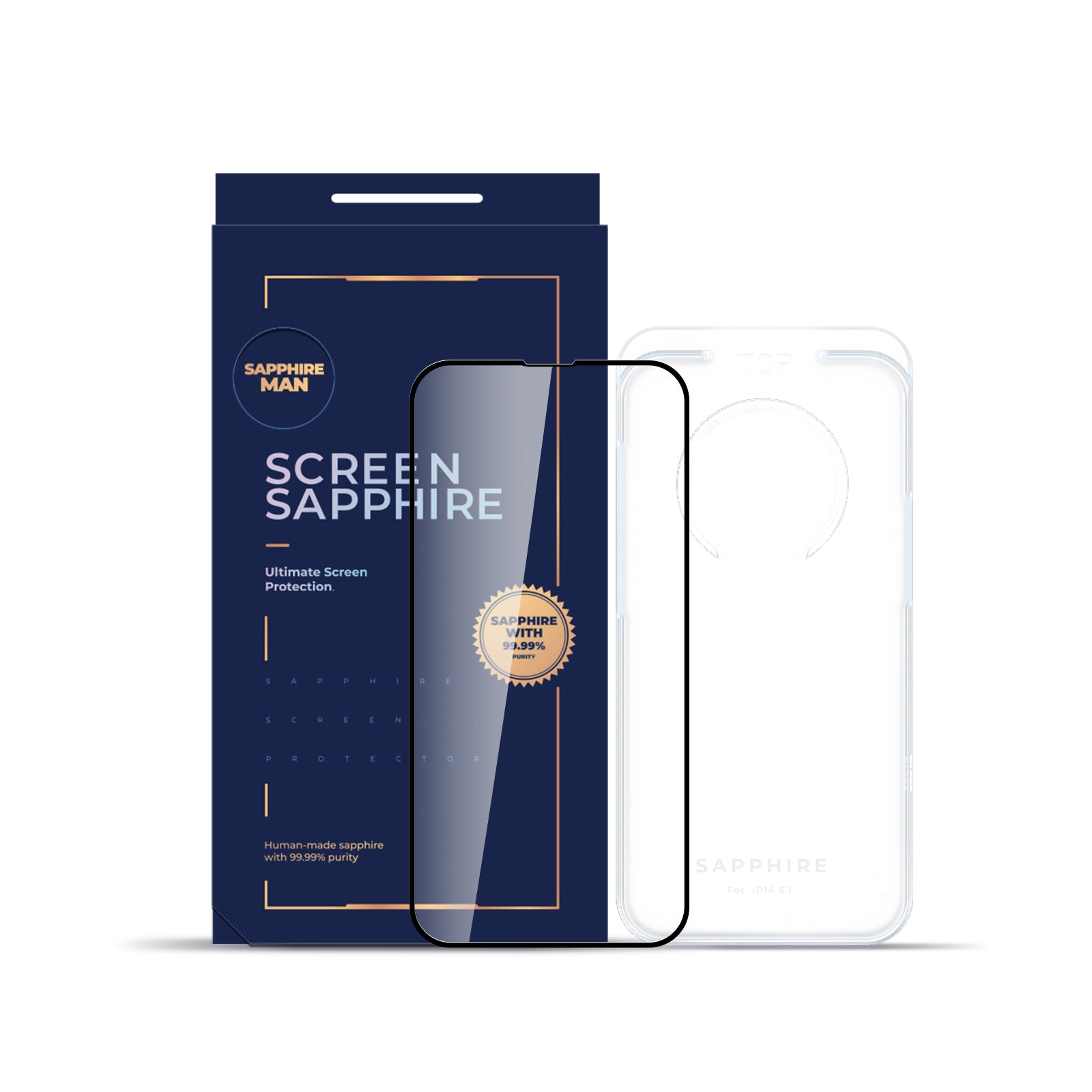 Sapphire Screen Protector for iPhone 14 Series ( HD )