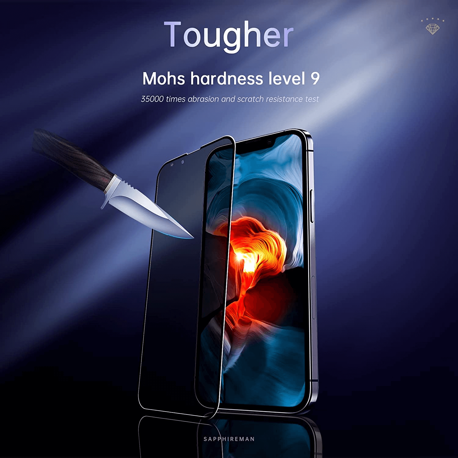 Sapphire Screen Protector For iPhone 13 Pro Max